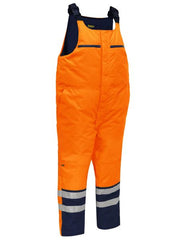 Taped Hi Vis Freezer Bib & Brace Coverall BAB6452T