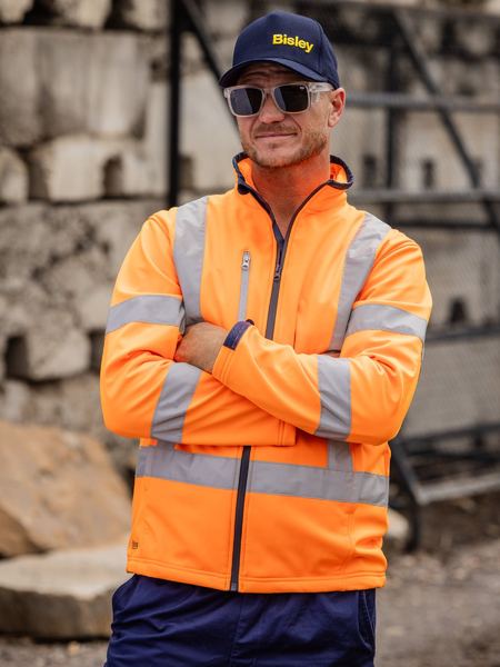 X Taped Hi Vis Soft Shell Jacket BJ6059XT