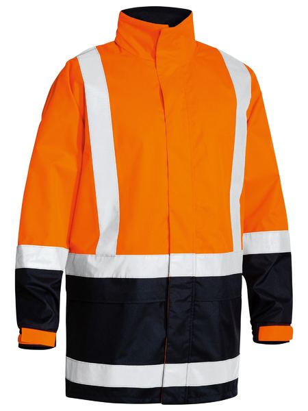 Taped Hi Vis Recycled Rain Shell Jacket BJ6766T
