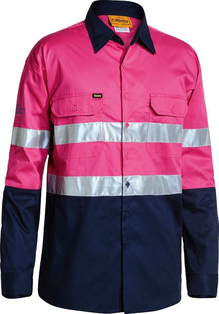 Taped Hi Vis Cool Lightweight Shirt BS6896