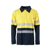 Polo Hivis Tuffa ARC FR Rated PPE2 210gsm c/w Segmented Tape FR POLOFR0001