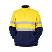 Jumper Hivis Tuffa ARC FR Rated PPE2 340gsm c/w Segmented tape FR WINDCHFR0001