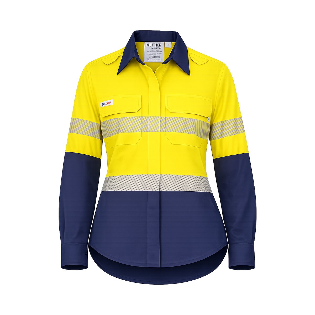 Female Open Front Shirt PPE2-FR OF100F