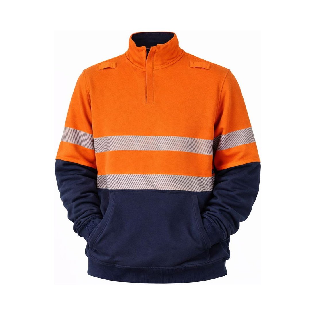 Jumper Hivis Tuffa ARC FR Rated PPE2 340gsm c/w Segmented tape FR WINDCHFR0001