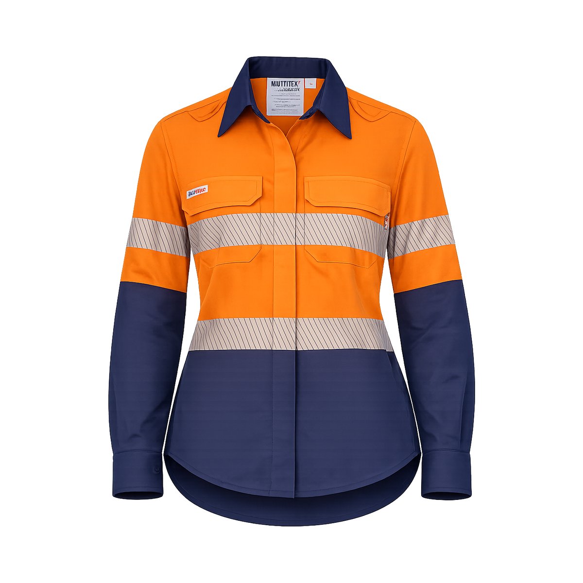 Female Open Front Shirt PPE2-FR OF100F