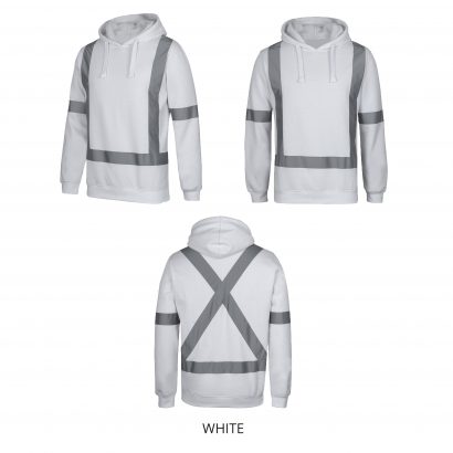 Fleece Hoodie With Reflective Tape