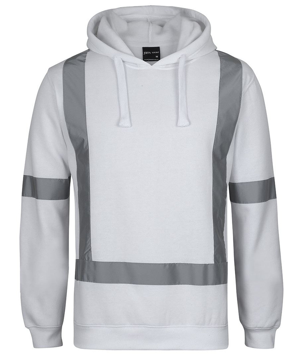 Fleece Hoodie With Reflective Tape