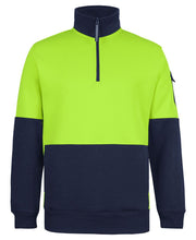 JB'S 350gsm 1/2 Zip Trade Fleece Jumper