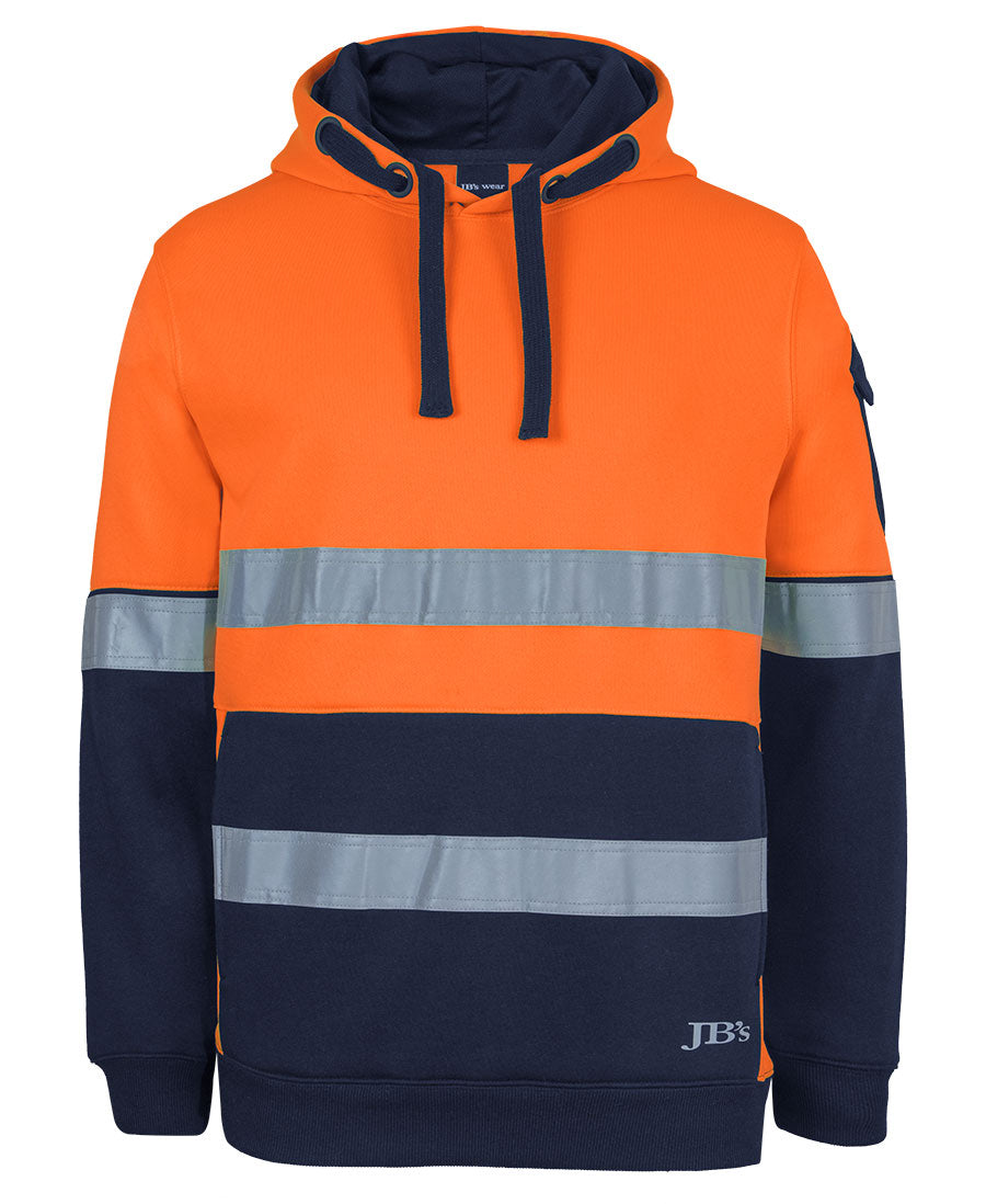 JB's 350g Hi Vis D+N Tradie Hoodie