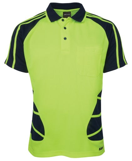 Hi Vis S/S Spider Polo