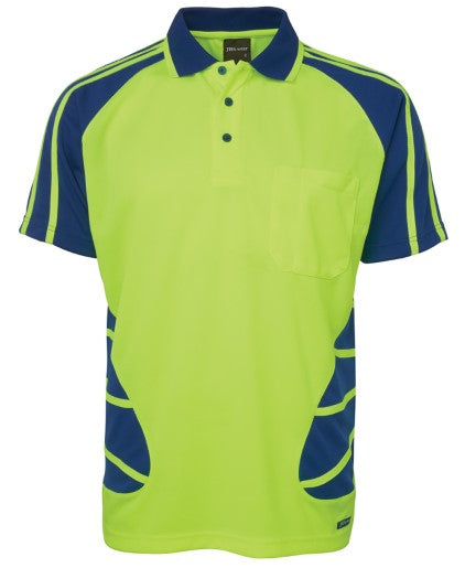 Hi Vis S/S Spider Polo