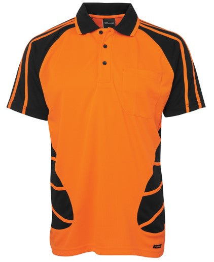 Hi Vis S/S Spider Polo