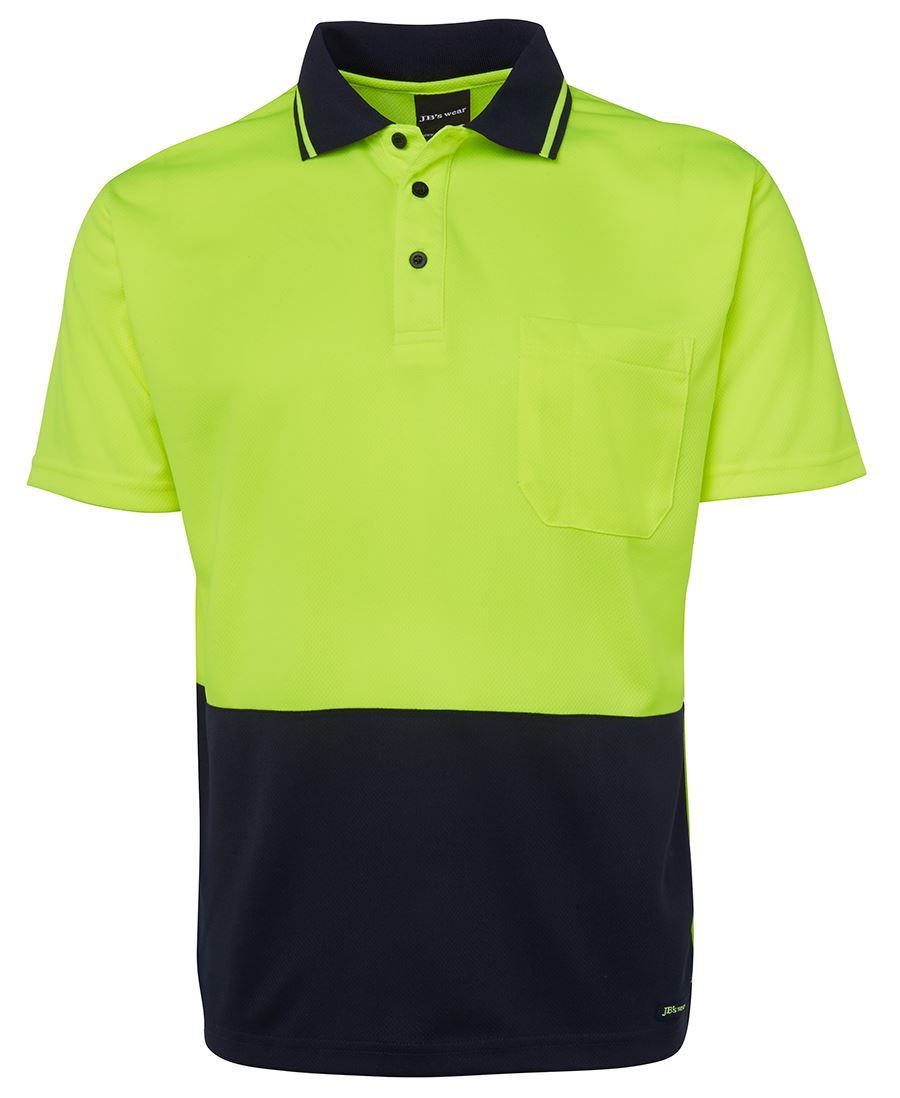 Hi Vis Non Cuff Traditional Polo 6HVCN