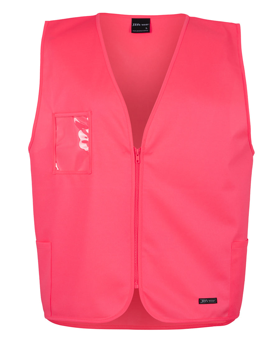 Jb's Hi Vis Zip Safety Vest