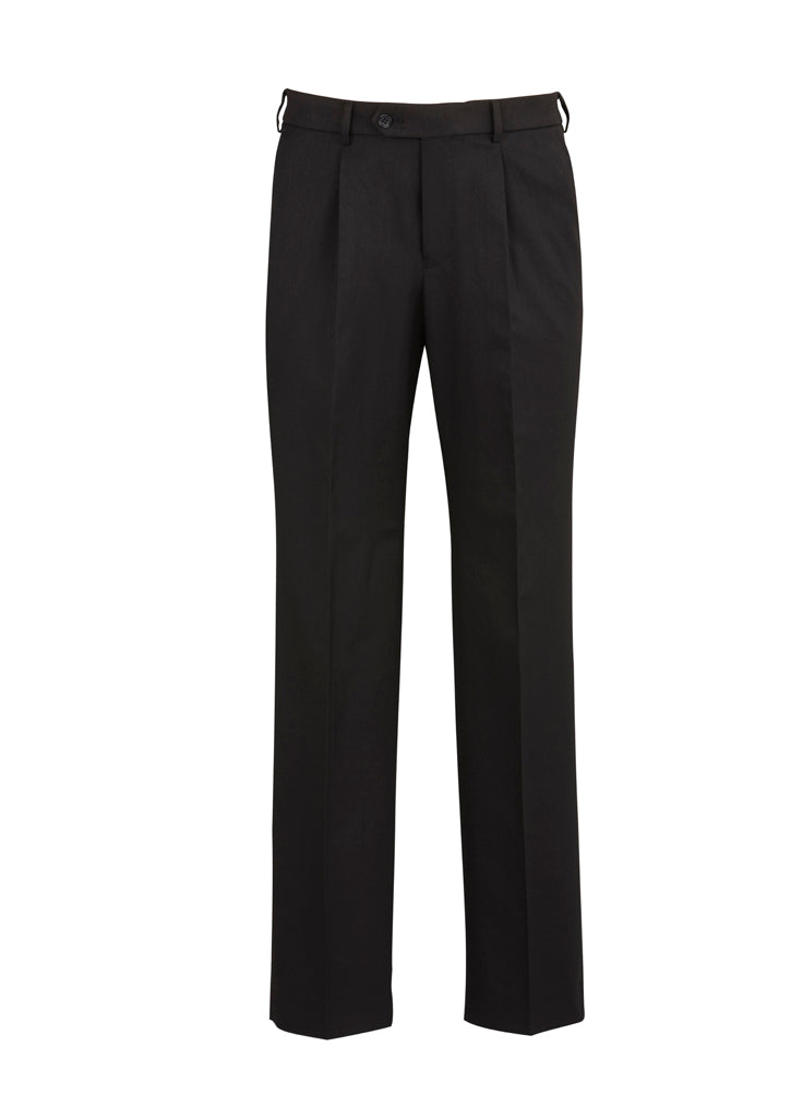 Biz Corporate Men's One Pleat Pant Regular