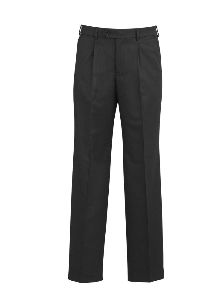 Biz Corporate Men's One Pleat Pant Regular