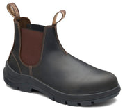 Worklife Series Leather Elastic Side V Cut Boot Stout 705