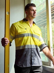 Bisley 3M Taped X Airflow Ripstop Hi Vis Shirt L/S BS6415T