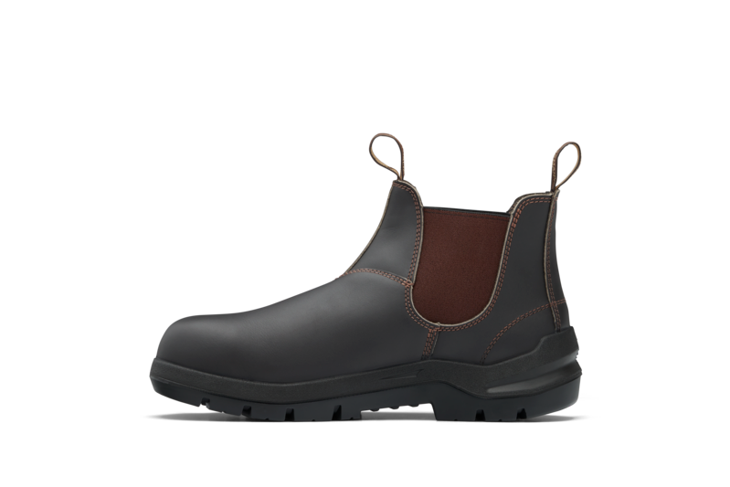 DuraFit Leather Elastic side Safety Boot