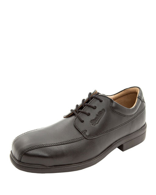 Blundstone Black Full Grain Leather Safety Lace Up Shoe