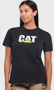 CAT Women's Trademark Logo Tee