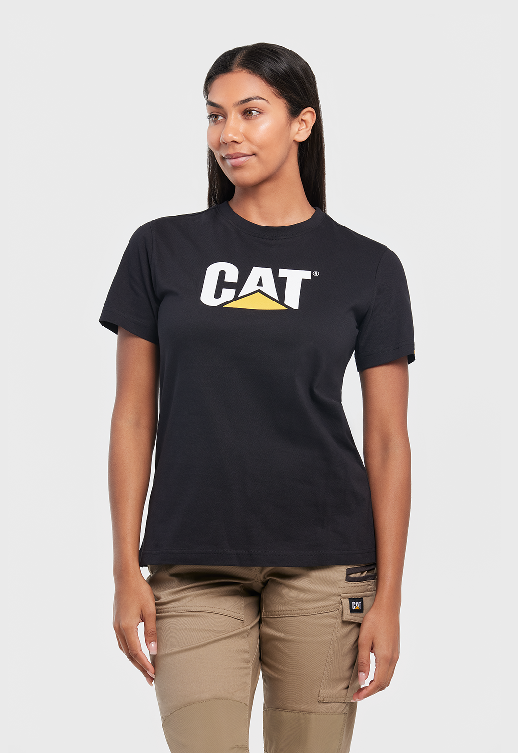 CAT Women's Trademark Logo Tee  8010010