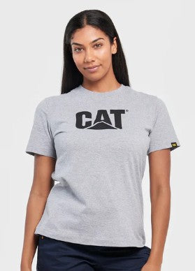 CAT Women's Trademark Logo Tee