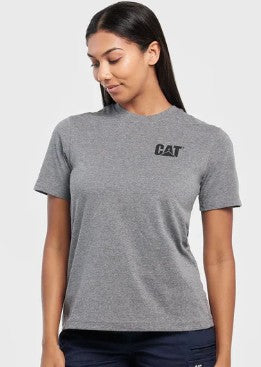 CAT Women's S/S Trademark Tee