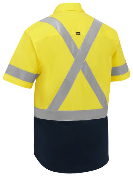 X Taped Hi Vis Stretch Cotton Shirt BS1176XT