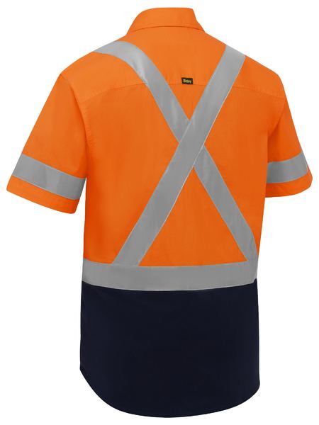 X Taped Hi Vis Stretch Cotton Shirt BS1176XT
