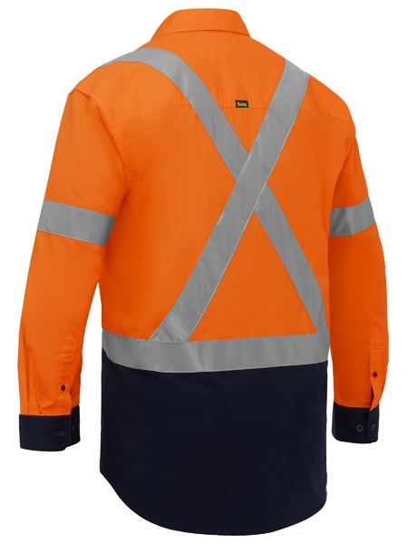 X Taped Hi Vis Stretch Cotton Shirt BS6176XT