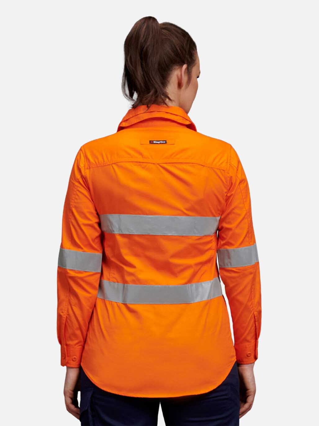Women's Workcool 2 Hi Vis Reflective Work Shirt