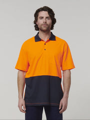 Core Hi Vis Short Sleeve Splice Polo 19616