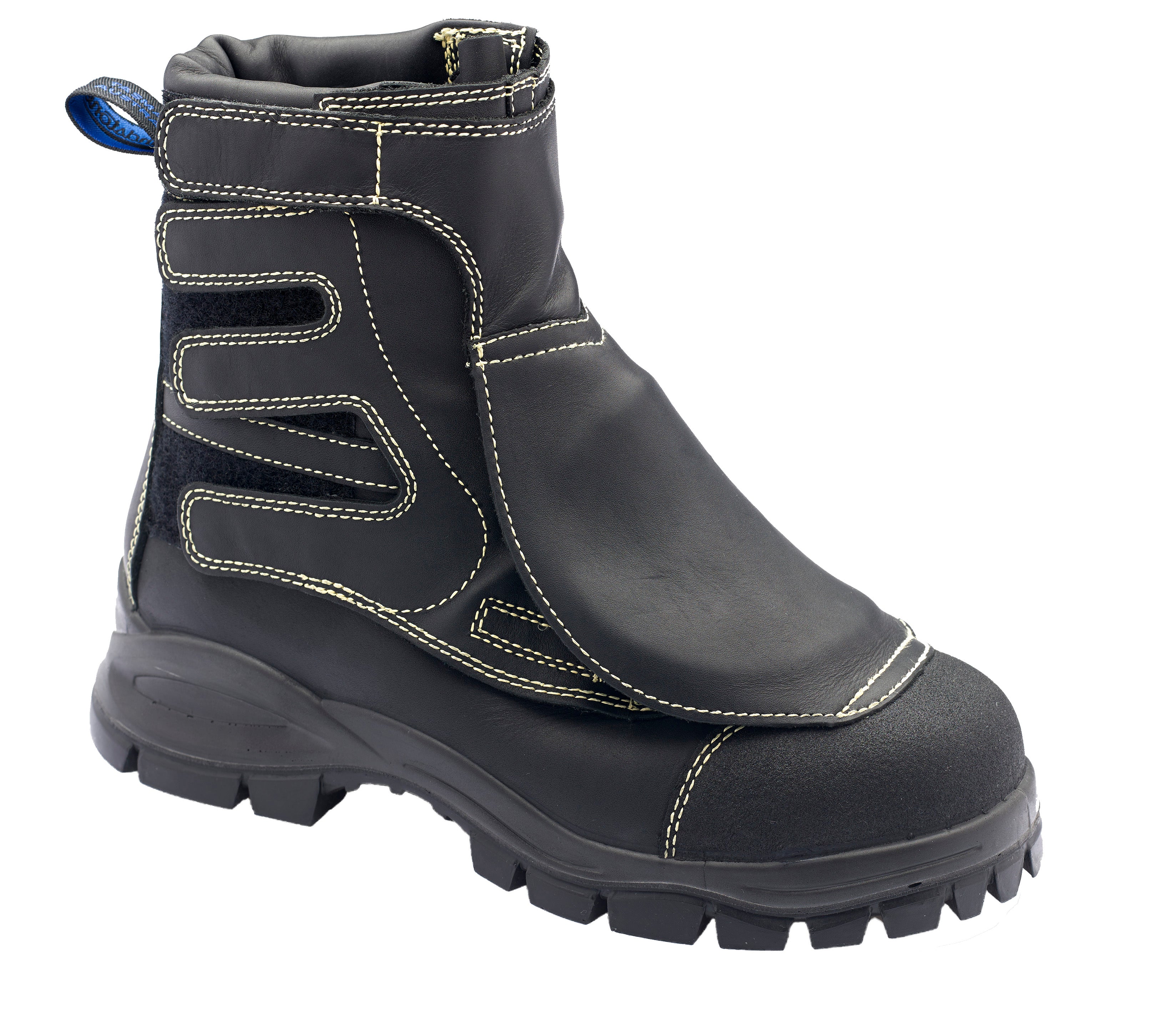 Blundstone Black Flame Retardant Smelter Boot With Met Guard