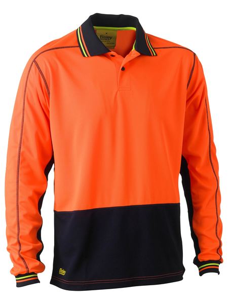 Hi Vis Polyester Mesh Polo Bk6219