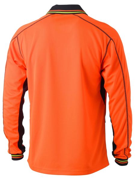 Hi Vis Polyester Mesh Polo Bk6219