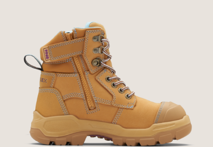 RotoFlex Nit/Rubber Water-Resistant Nubuck Zip Women's Safety Boot 9960
