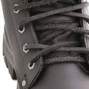 Steel Blue Leather Laces 150cm A-000057