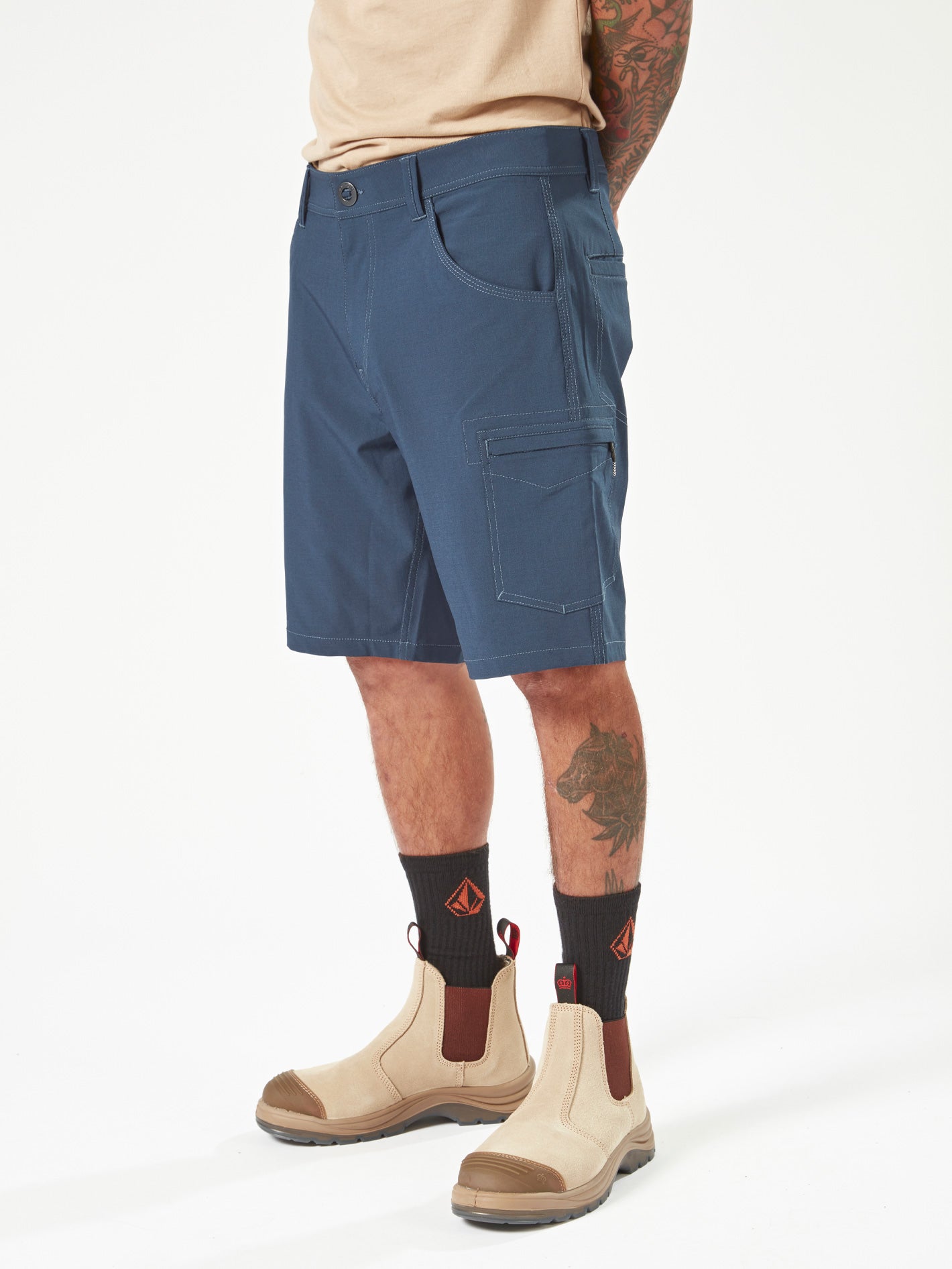 Slab Hybrid Work Shorts