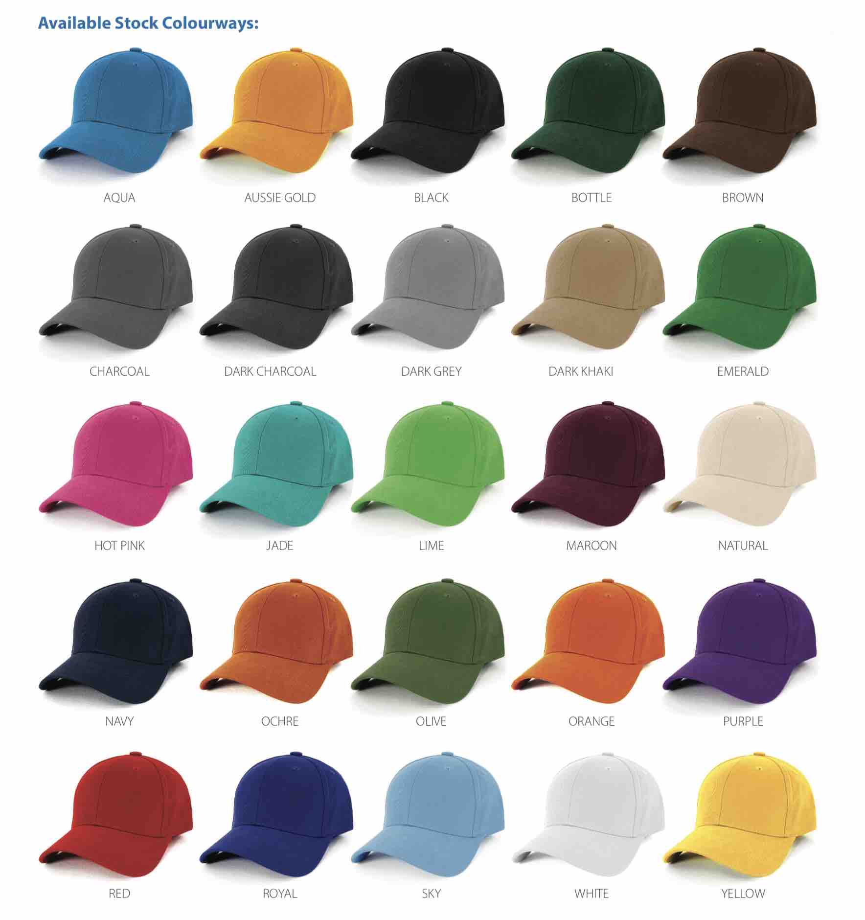 AH230 Heavy Brushed Cotton Cap