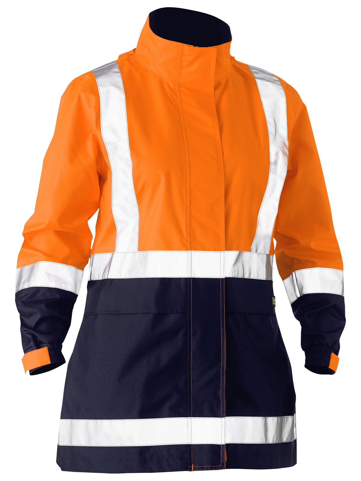 Women's H Taped Two Tone Hi Vis Rain Jacket BJL6966T