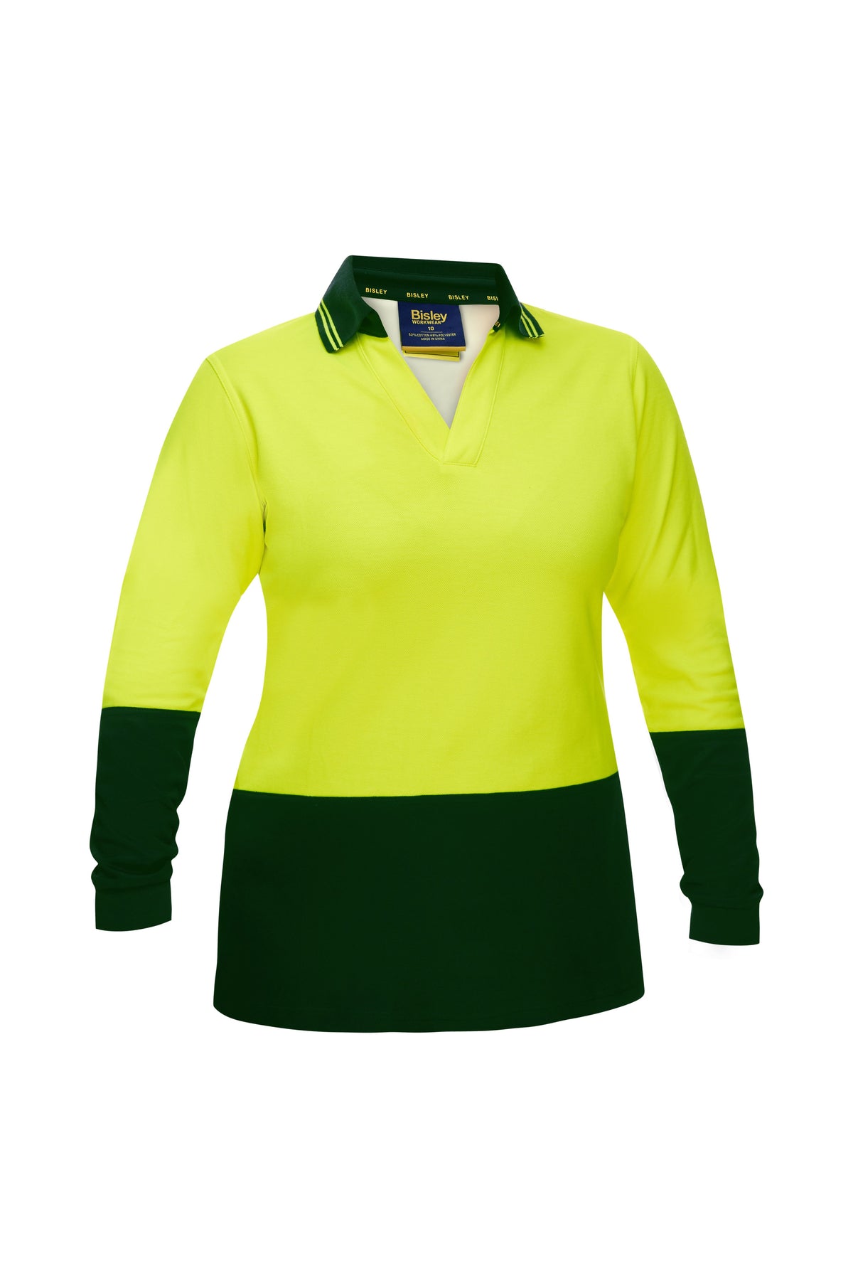 Women's Hi Vis V-Neck Polo BKL6234
