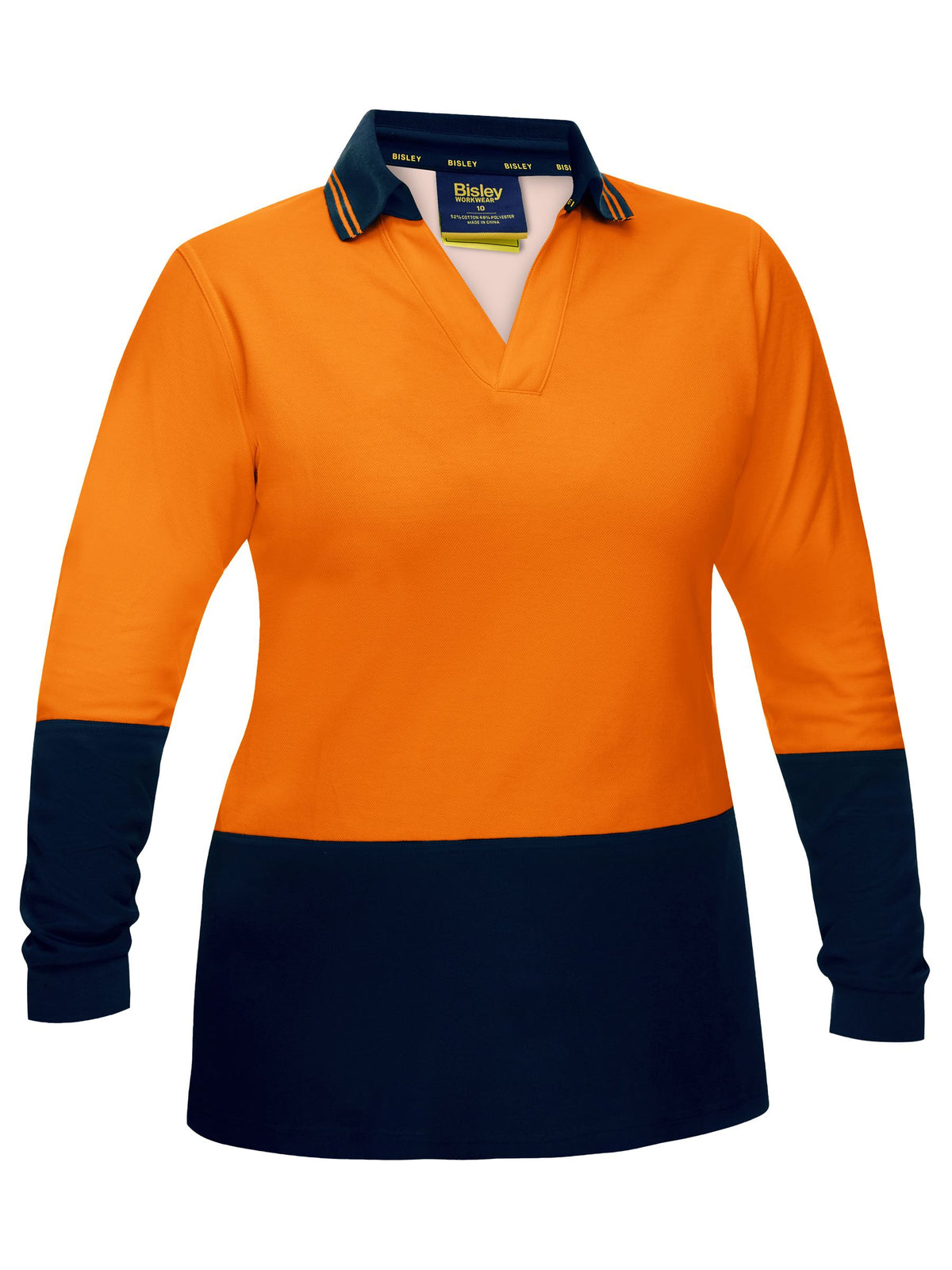 Women's Hi Vis V-Neck Polo BKL6234