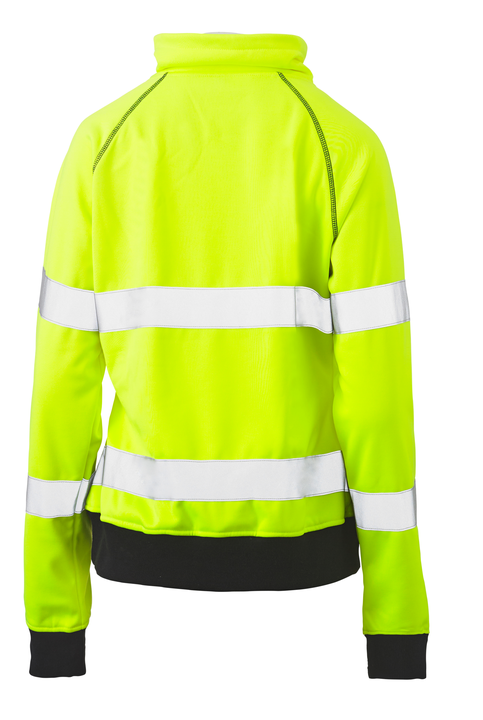 Women's Taped Hi Vis Fleece Jumper