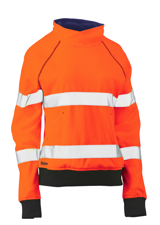 Women's Taped Hi Vis Fleece Jumper