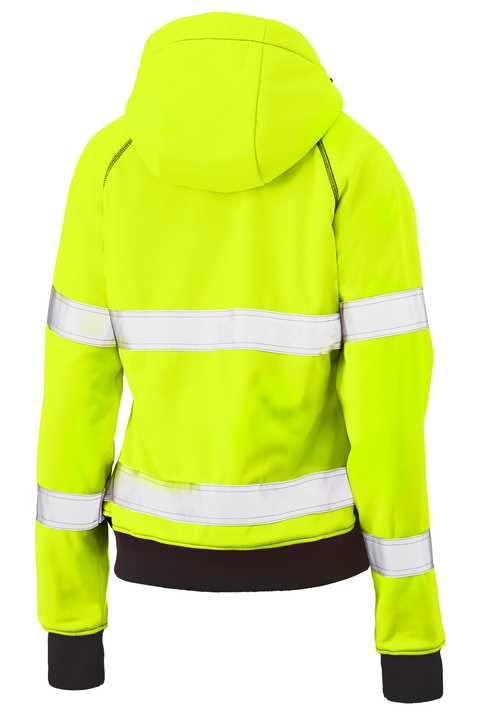 Women's Taped Hi Vis Fleece Hoodie