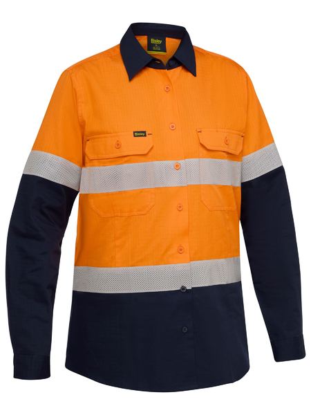 Women's Taped Hi-Vis Ripstop Vented Shirt
