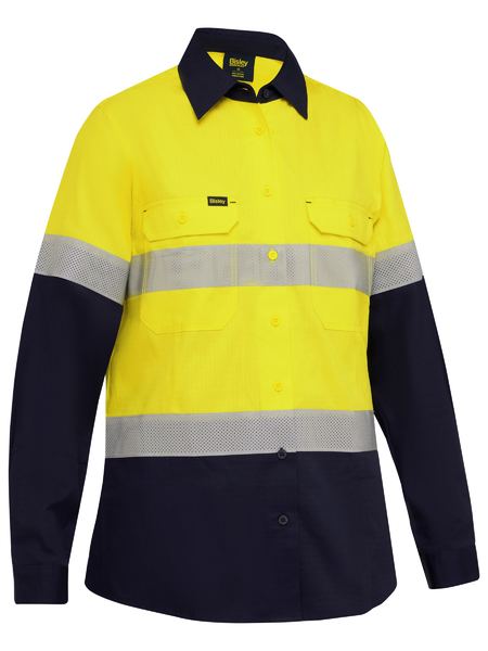 Women's Taped Hi-Vis Ripstop Vented Shirt
