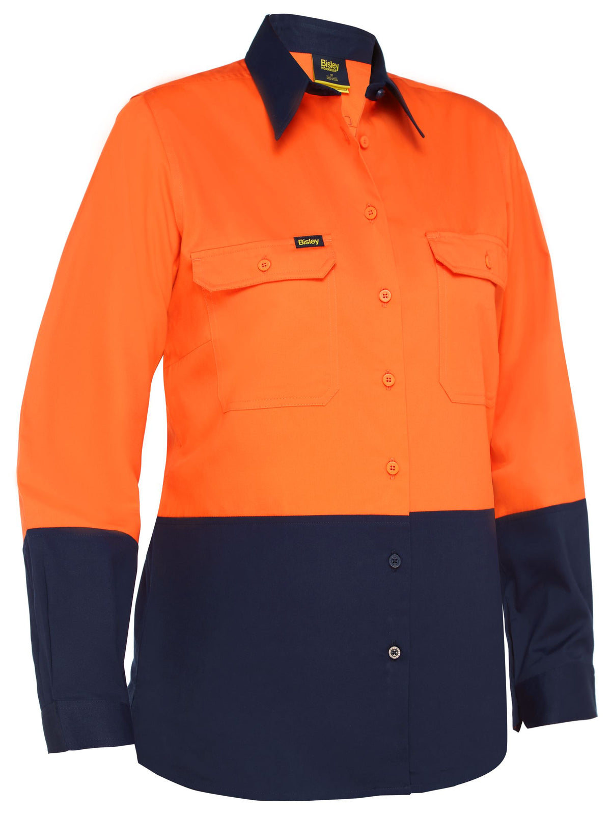 Women's Cool Lightweight Hi Vis Drill Shirt BL6895