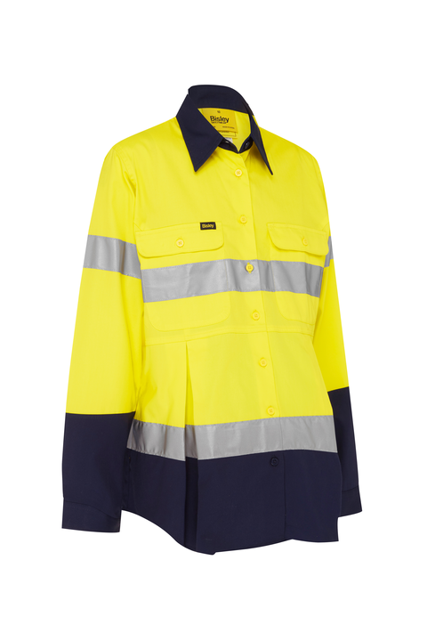 3M Taped Hi Vis Maternity Drill Shirt